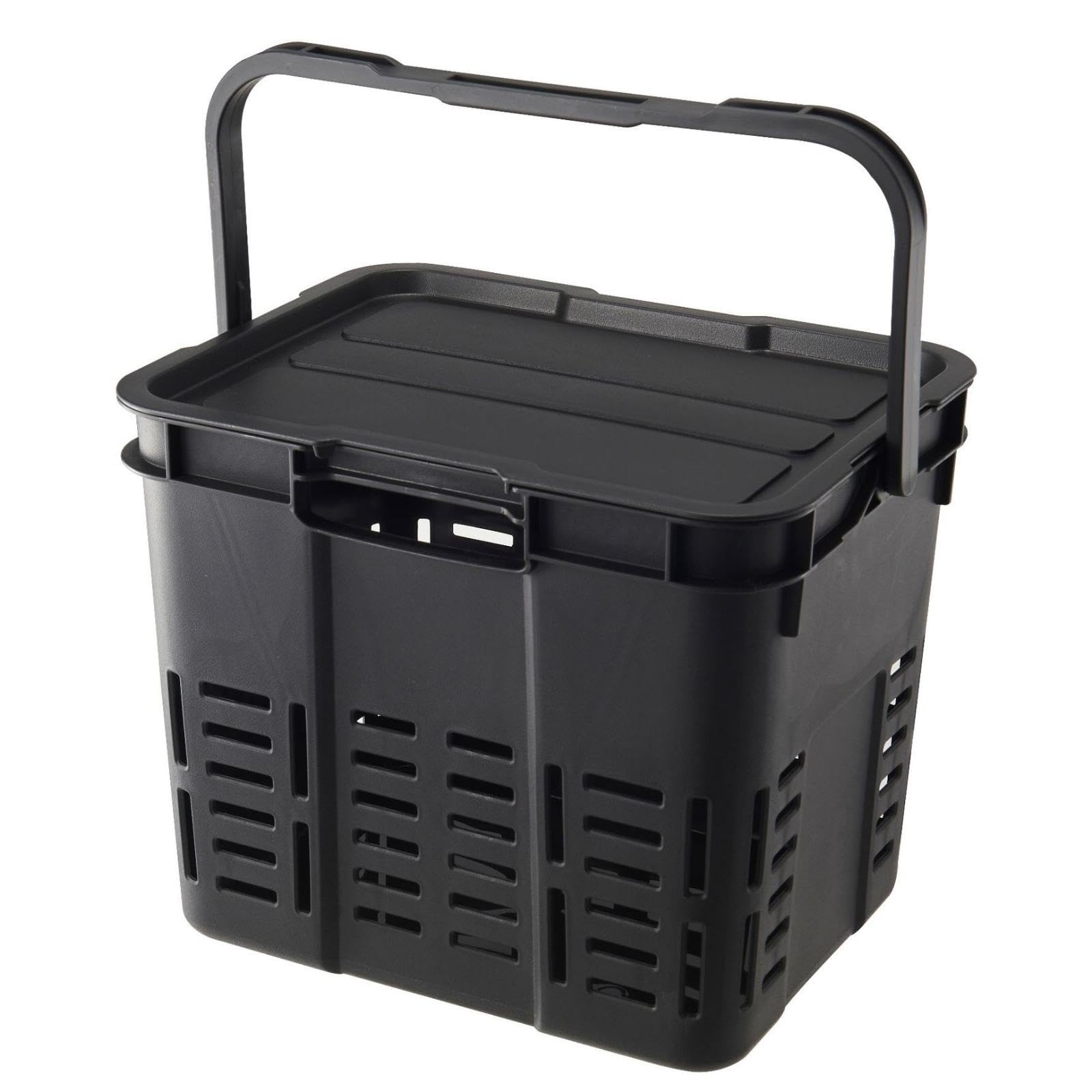CALANDIS Camping Storage Box with Lid Stackable Storage Box with
